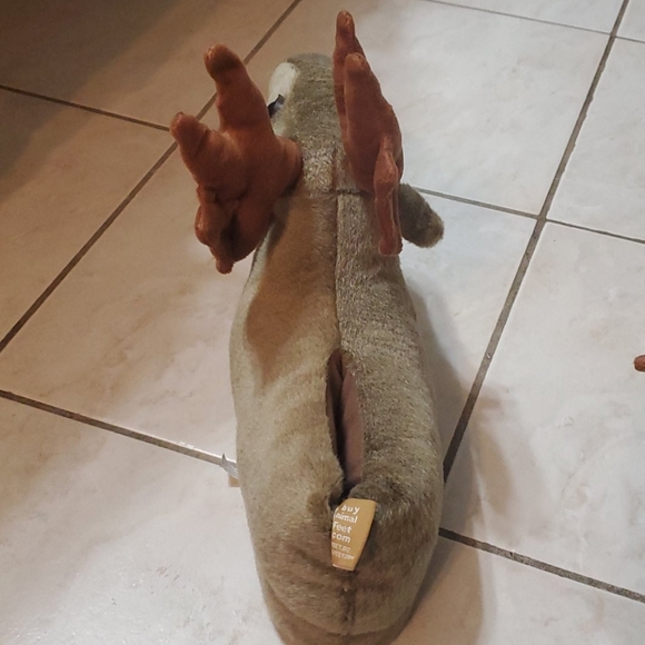 Super Cute Comfy Feet Moose Slippers - Picture 3 of 4